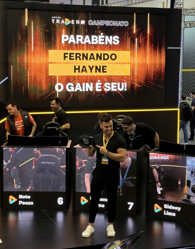 Fernando Hayne campeão do Campeonato Arena Trader